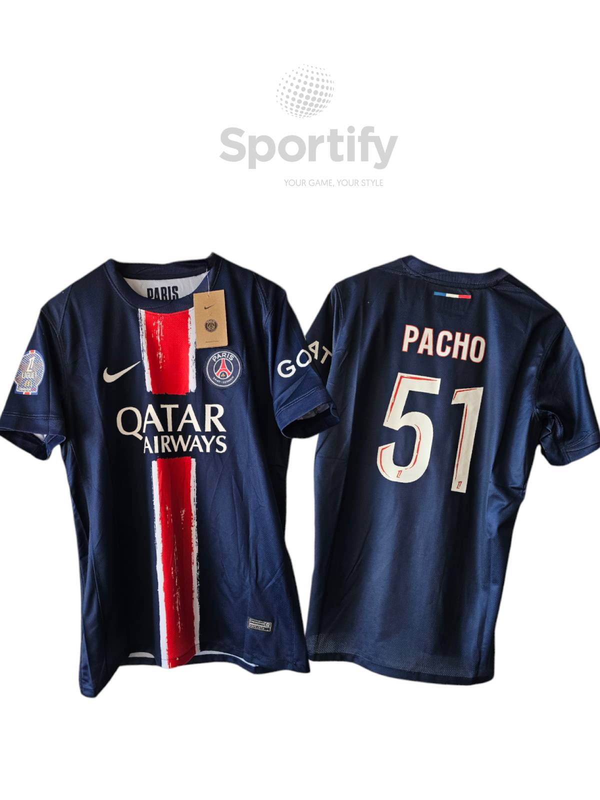 2024/25 Paris Saint Germain Home, Player version