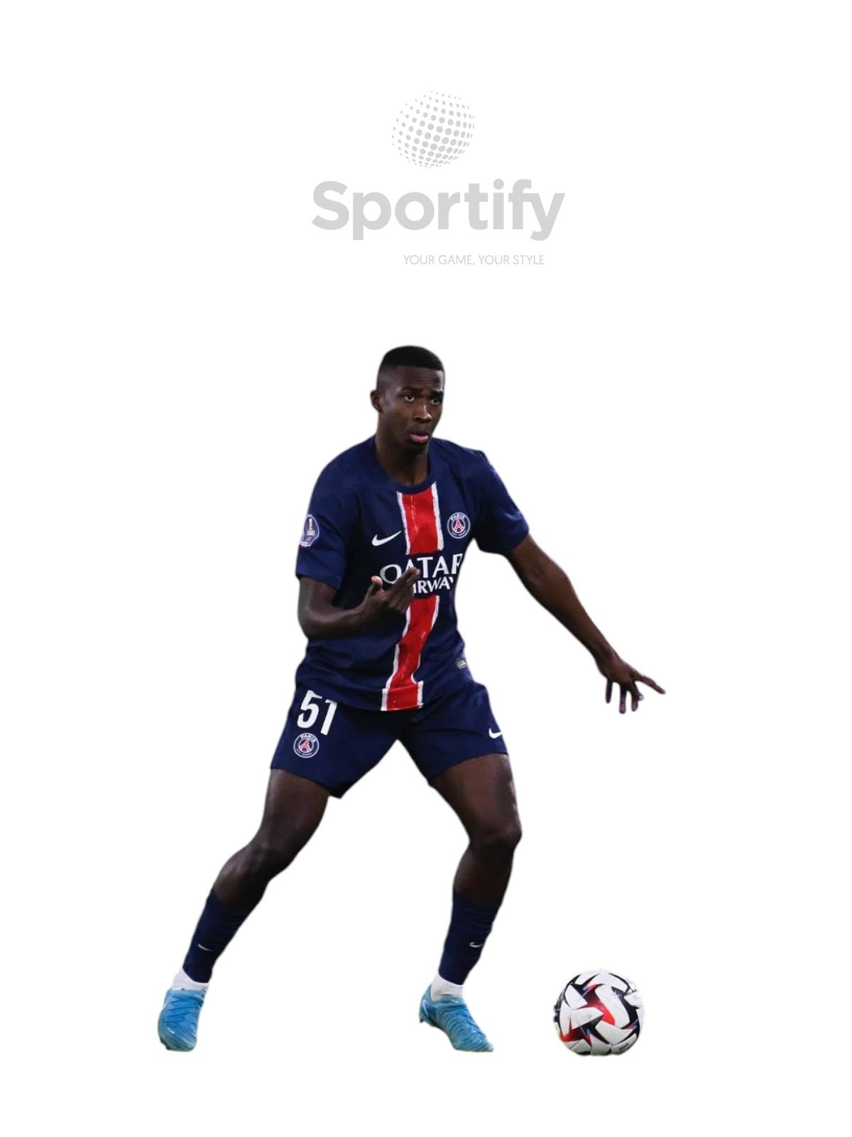 2024/25 Paris Saint Germain Home, Player version